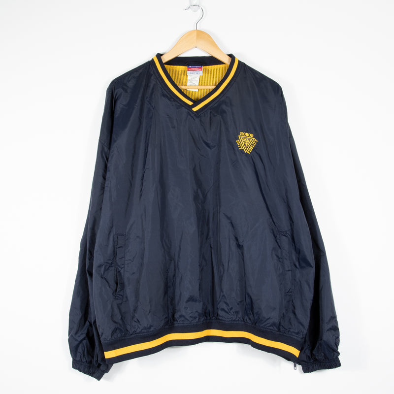 Champion New Jersey Police Pullover Jacket - Navy - X-Large