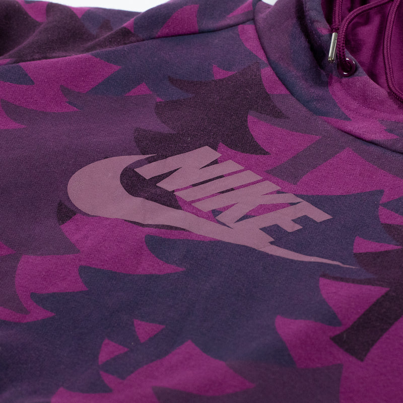 Nike Christmas Hoodie - Purple - Small