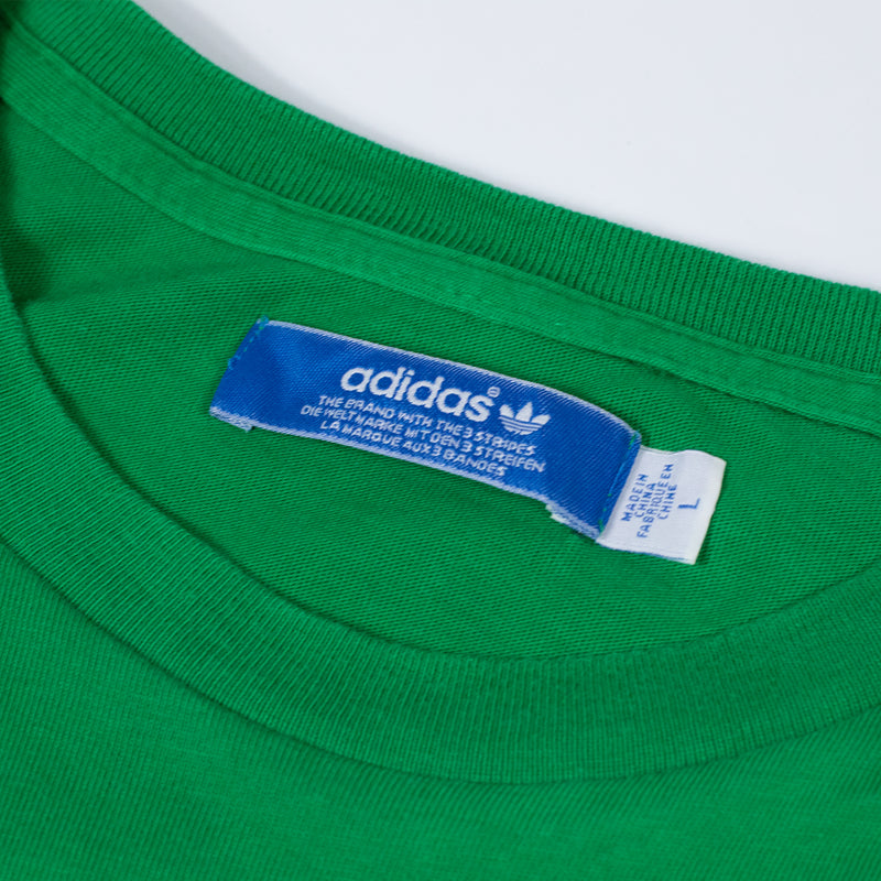adidas Originals Trefoil T-Shirt - Green - Large
