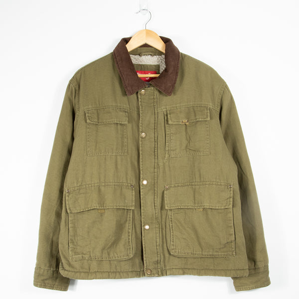 Wrangler Canvas Jacket - Green - Large