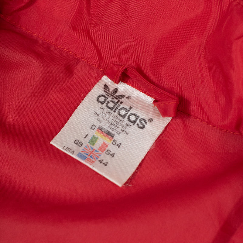 adidas Windbreaker - Red - Large