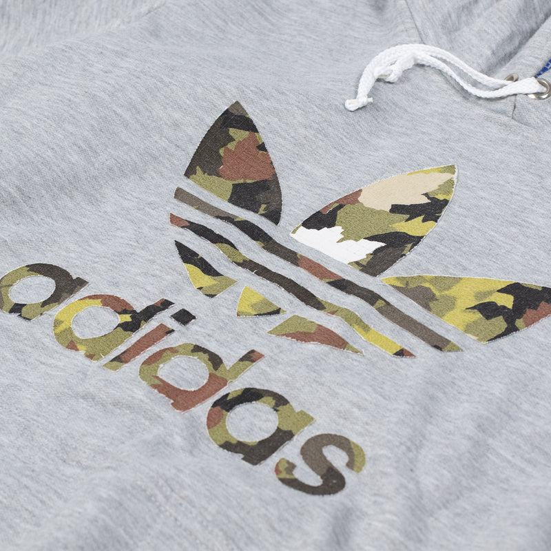 adidas Originals Trefoil Hoodie - Grey - Medium