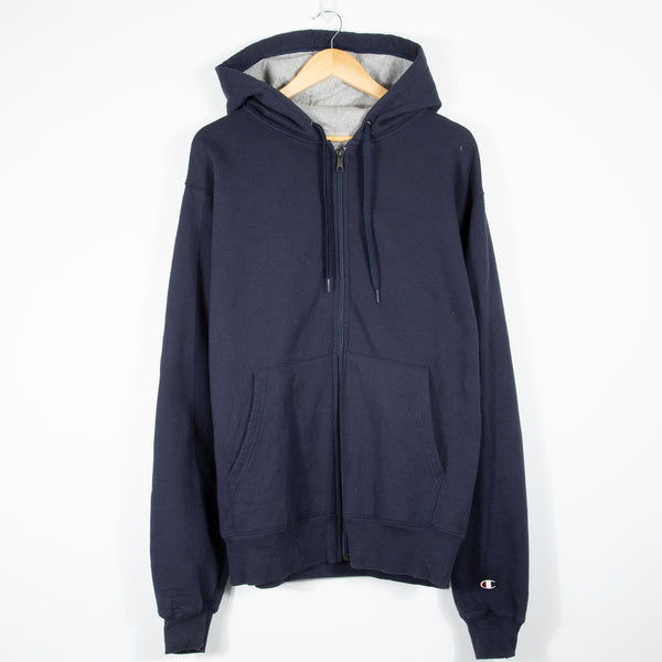 Champion Hoodie - Navy - Medium