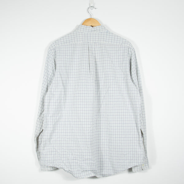 Ralph Lauren Plaid Shirt - White - X-Large