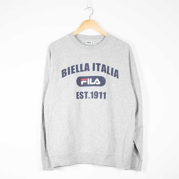 Fila crop cheap sweater