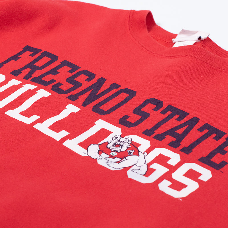 Champion Fresno State Bulldogs Sweatshirt - Red - X-Large