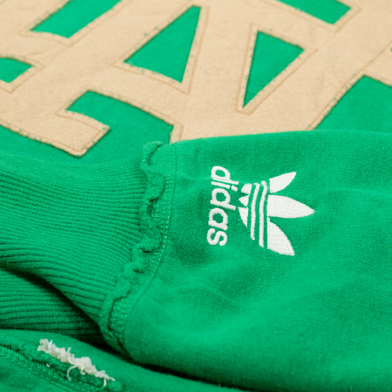 adidas Notre Dame Hoodie - Green - Large