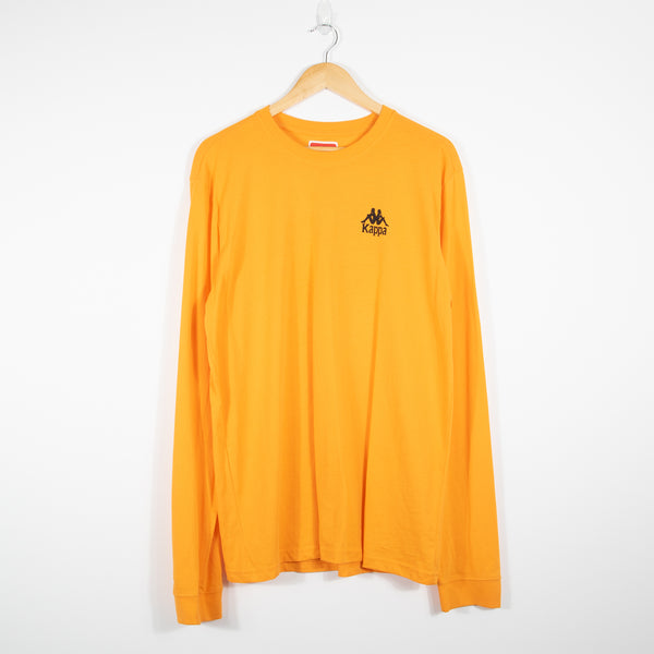 Kappa Long Sleeve T-Shirt - Orange - X-Large