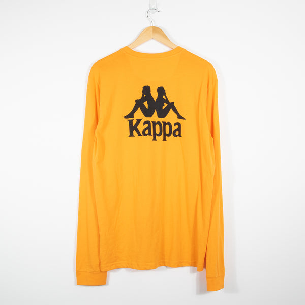 Kappa Long Sleeve T-Shirt - Orange - X-Large