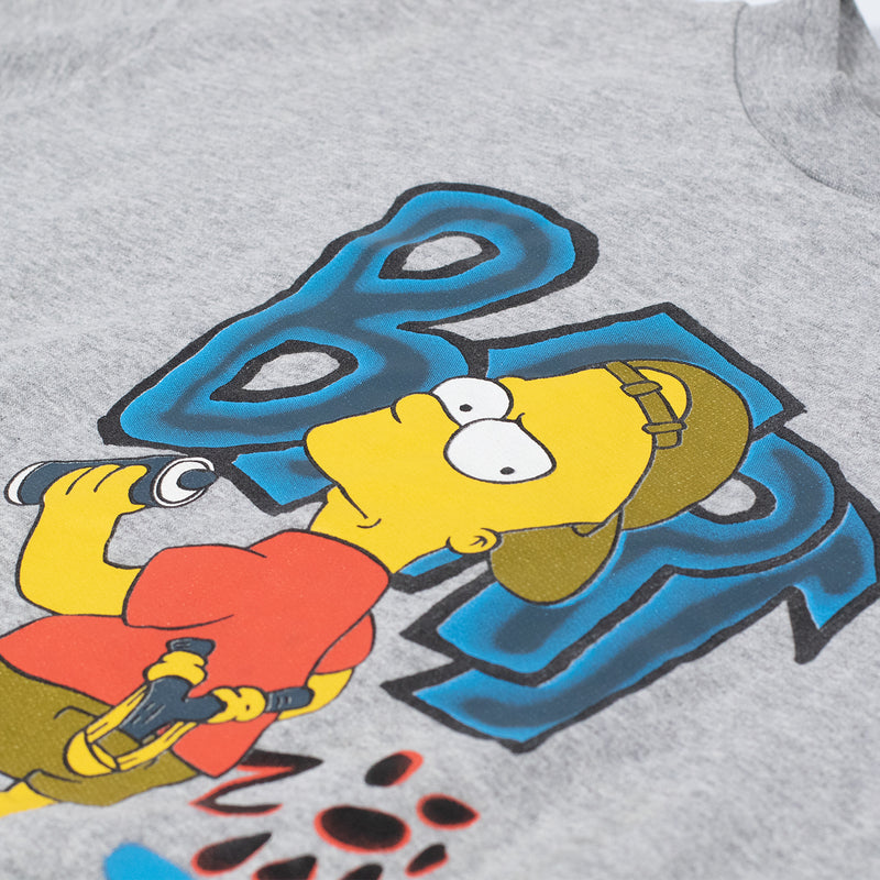 Bart Simpson T-Shirt - Grey - Medium