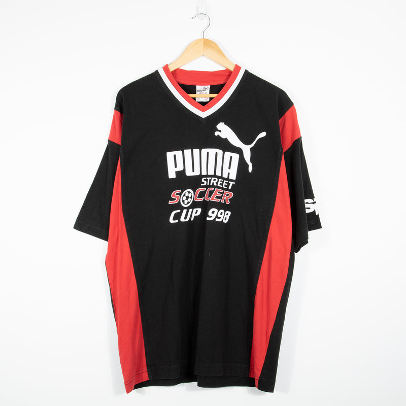Puma Street Soccer 1998 T-Shirt - Black - Large