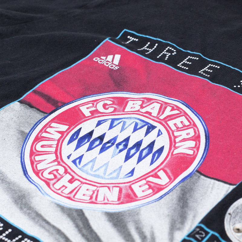 adidas FC Bayern Munich T-Shirt - Black - Large