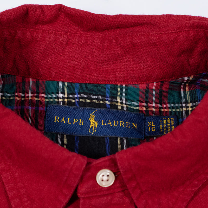 Ralph Lauren Shirt - Red - X-Large