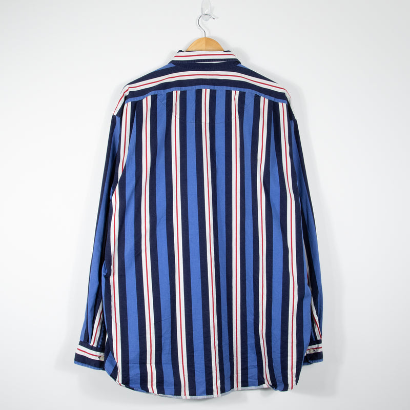 Ralph Lauren Striped Shirt - Blue - XX-Large