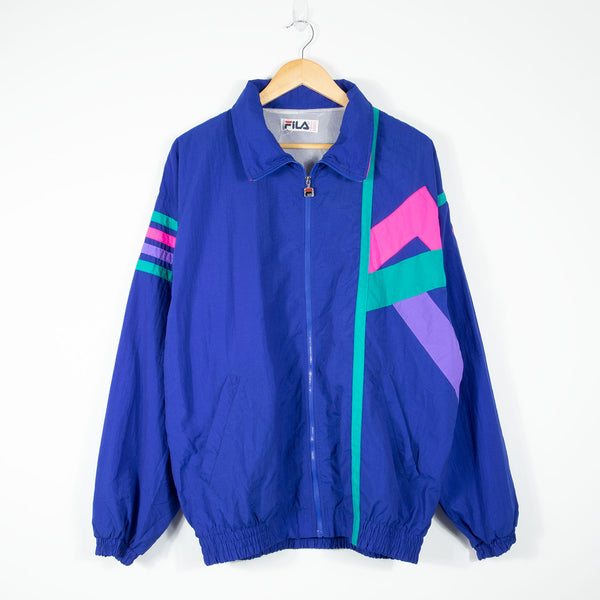 Fila Track Jacket - Blue - Large