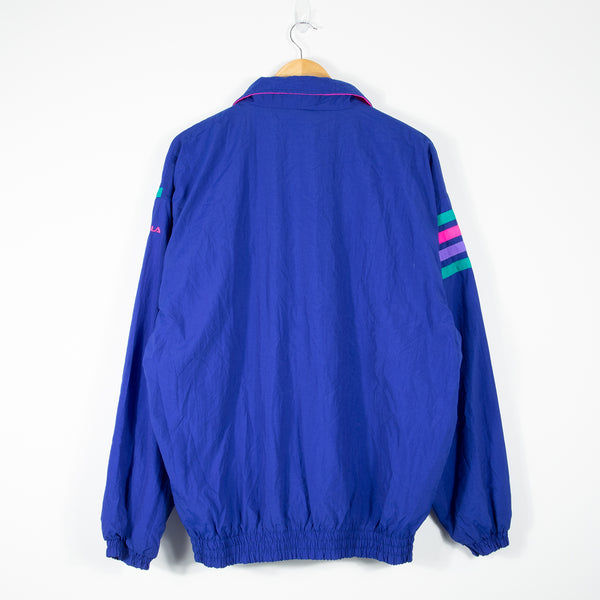 Fila Track Jacket - Blue - Large