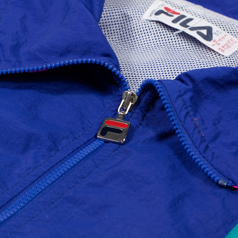 Fila Track Jacket - Blue - Large