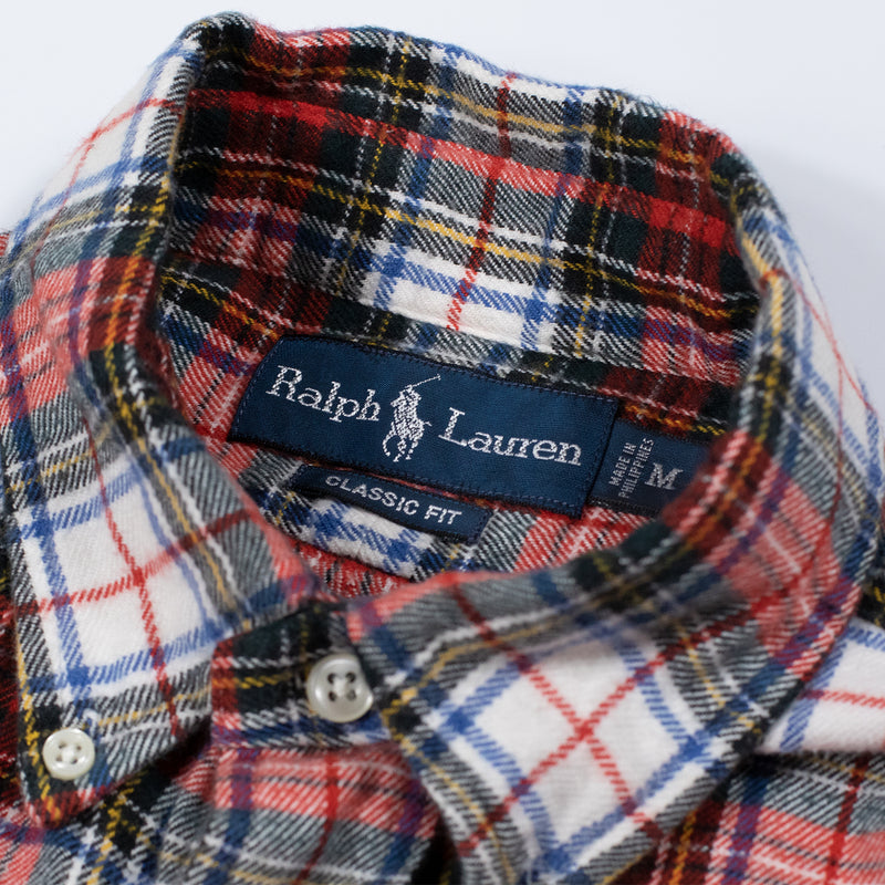 Ralph Lauren Plaid Shirt - Red - Medium