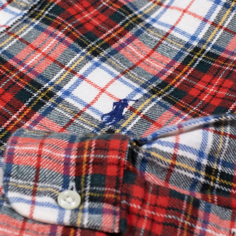 Ralph Lauren Plaid Shirt - Red - Medium