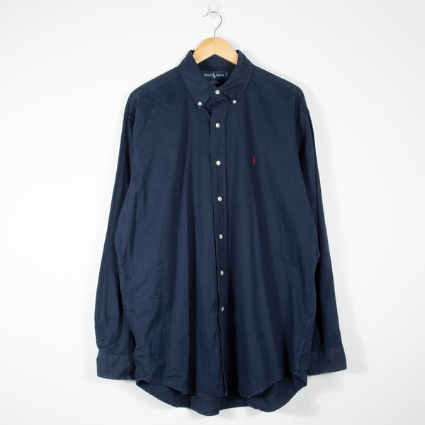 Ralph Lauren Shirt - Navy - X-large