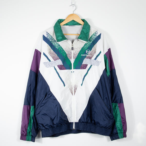 Sergio Tacchini Track Jacket - White - X-Large