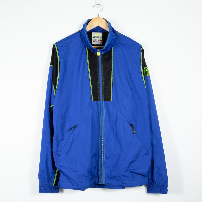adidas 90s Equipment Track Jacket - Blue - Large