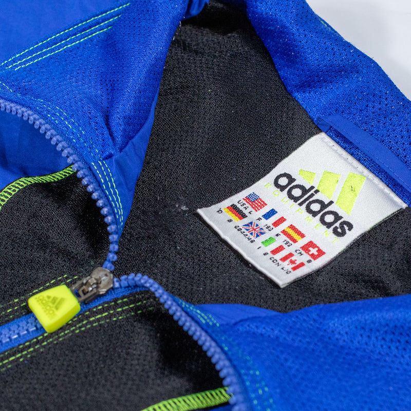 adidas 90s Equipment Track Jacket - Blue - Large