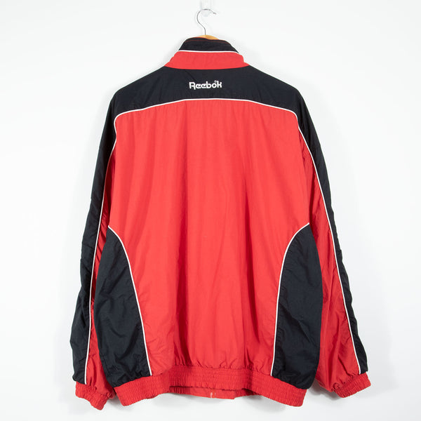 Reebok Vector Track Jacket - Black/Red - X-Large