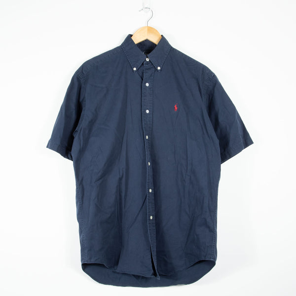 Ralph Lauren Short Sleeved Shirt - Navy - Small