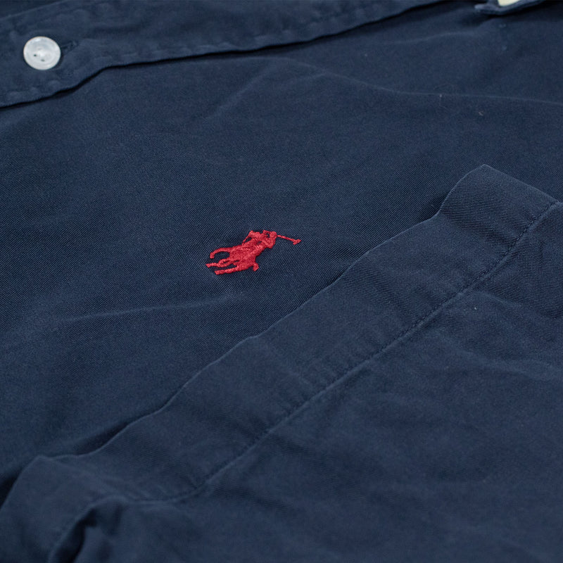 Ralph Lauren Short Sleeved Shirt - Navy - Small