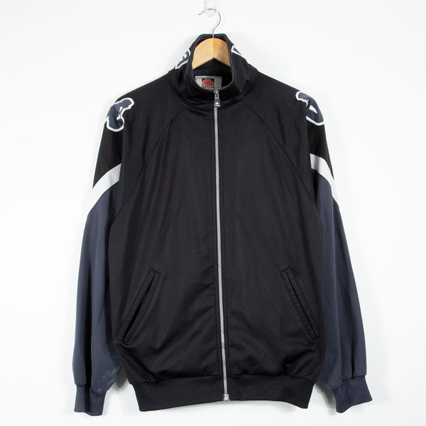 Kappa Track Jacket - Black/Grey - Medium