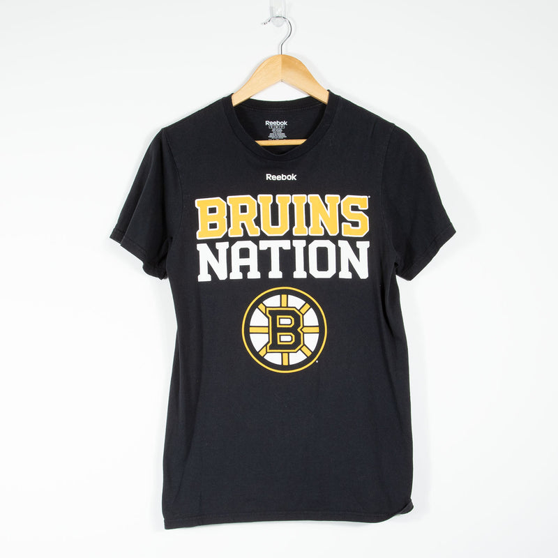 Reebok Boston Bruins T-Shirt - Black - Small