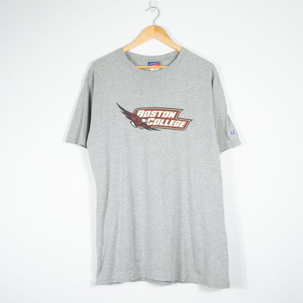 Champion Boston College Eagles T-Shirt - Grey - Large