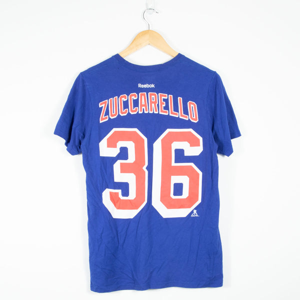 Reebok New York Rangers Zuccarello T-Shirt - Blue - Small