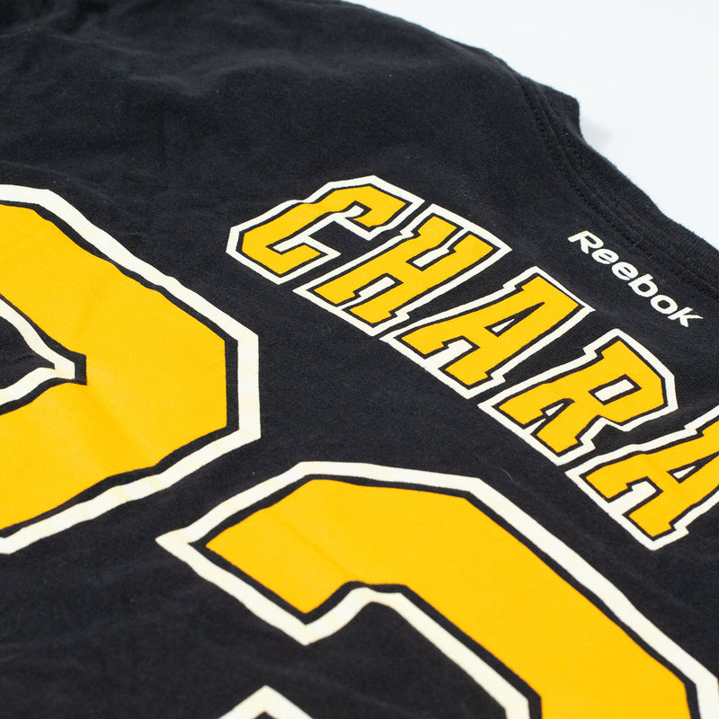 Reebok Boston Bruins Chara T-Shirt - Black - Large