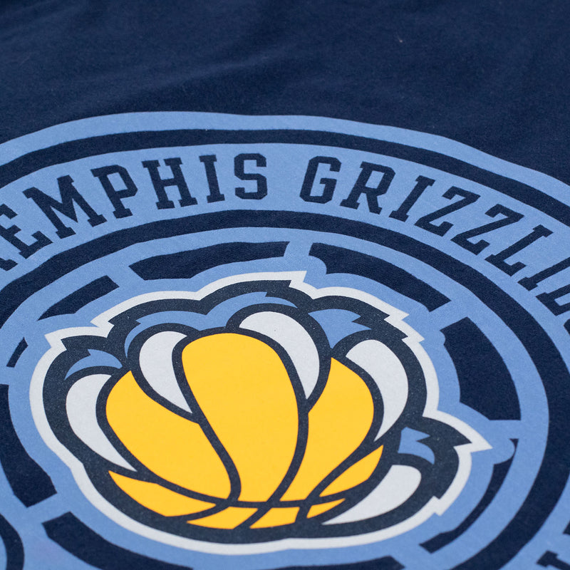 adidas Originals Memphis Grizzlies T-Shirt - Navy - Large