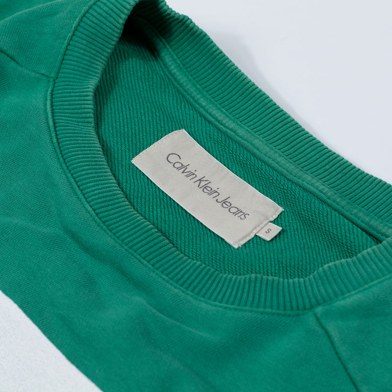 Calvin Klein Sweatshirt - Green - Small