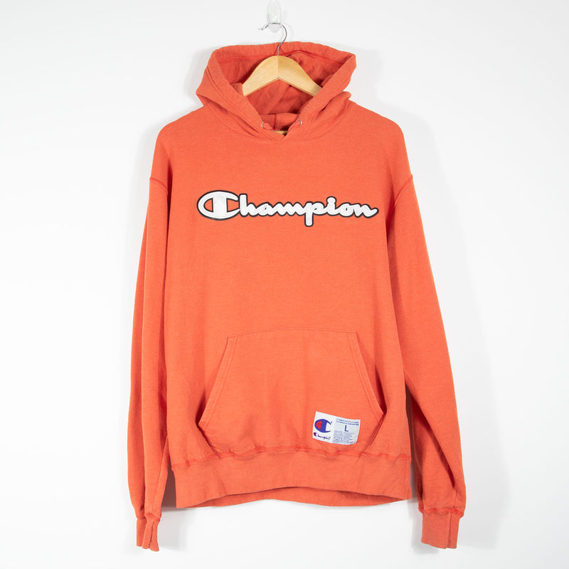 Champion Hoodie - Orange - Large