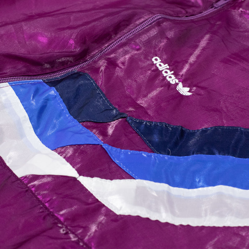 adidas 80s Track Jacket - Purple - Large
