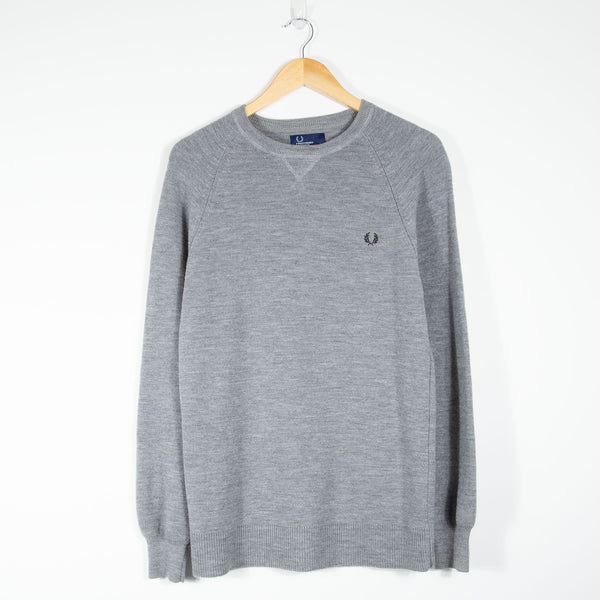 Fred Perry Sweater - Grey - Medium