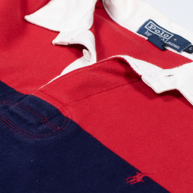 Ralph Lauren Rugby Polo Shirt - Red - Large