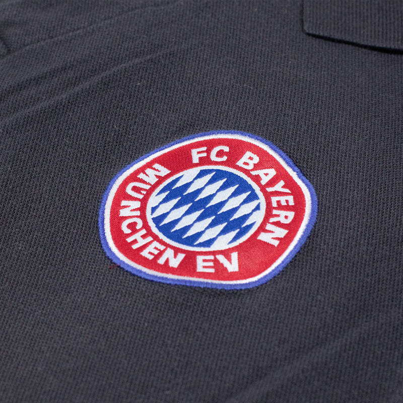 adidas FC Bayern Munich Polo Shirt - Grey - Large