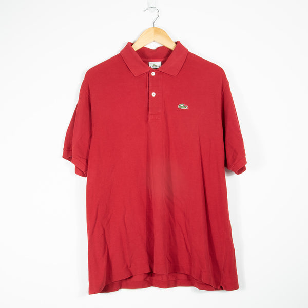 Lacoste Polo Shirt - Red - Large