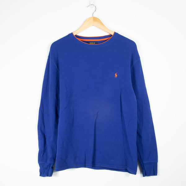 Ralph Lauren Sweatshirt - Blue - Medium