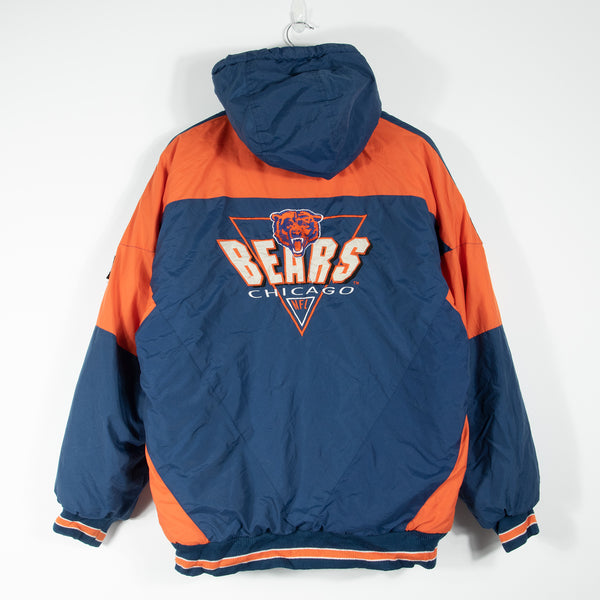 Logo 7 Chicago Bears Coat - Blue/Orange - Large