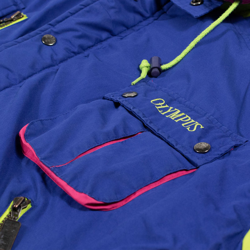Olympus Ski Coat - Blue - X-Large