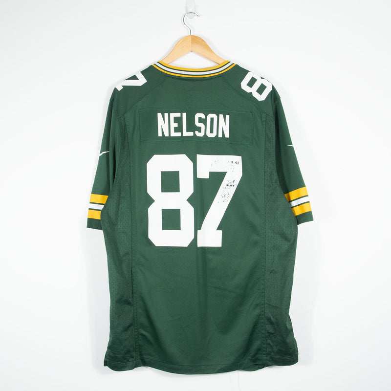 Nike Green Bay Packers "Nelson" Jersey - Green - Large