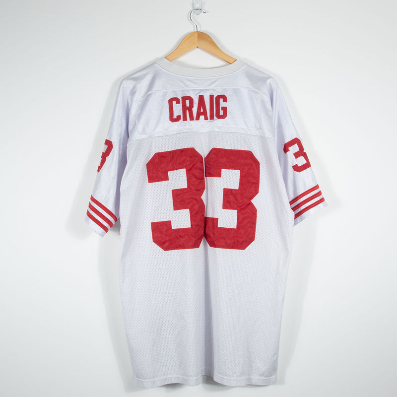 Mitchell & Ness San Fransisco 49ers "Craig" Jersey - White - X-Large