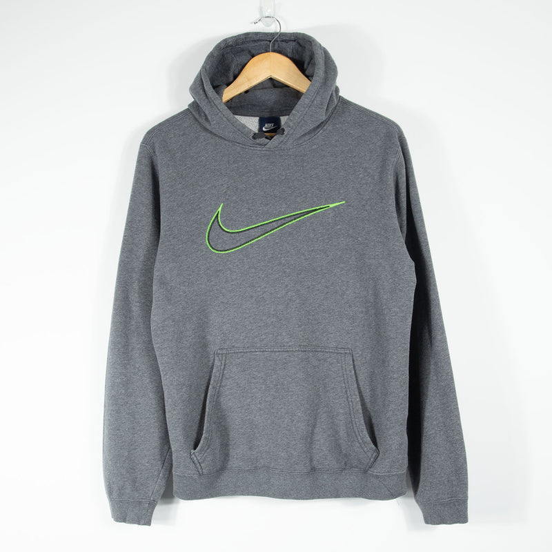 Nike Swoosh Pullover Hoodie - Grey - Small