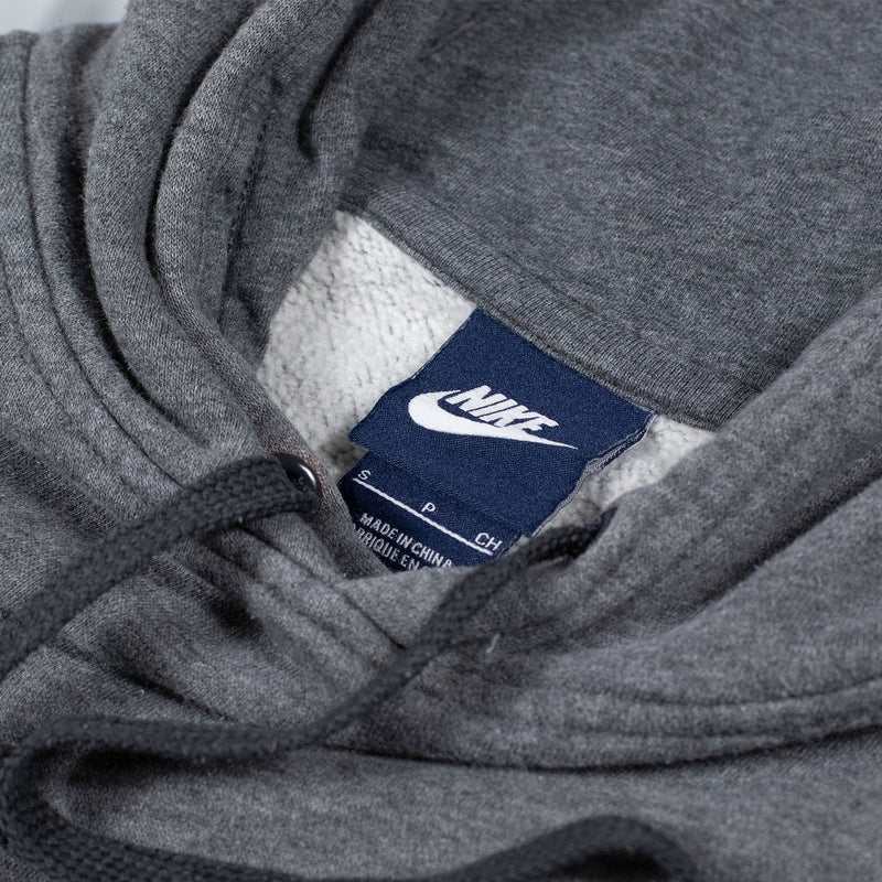 Nike Swoosh Pullover Hoodie - Grey - Small